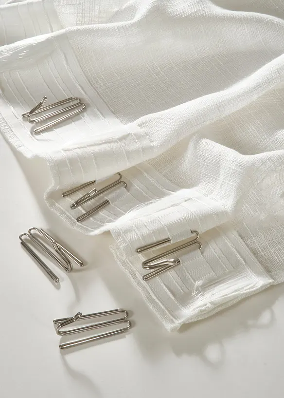 Gardinenhaken (30er Pack) in silber - bonprix