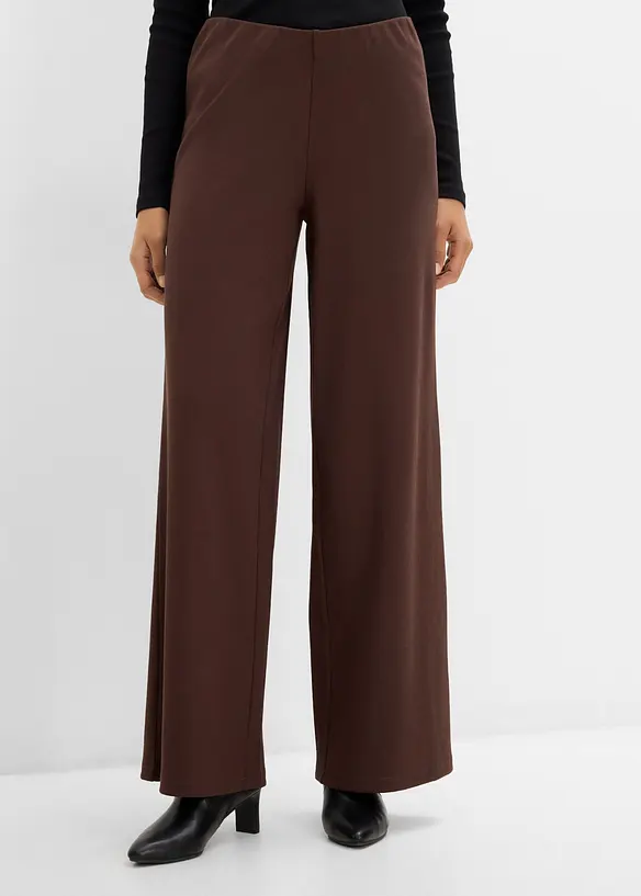 Ripp-Hose aus Bio-Baumwoll-Mix in braun von vorne - bonprix Ripp-Hose aus Bio-Baumwoll-Mix in braun von vorne - bonprix