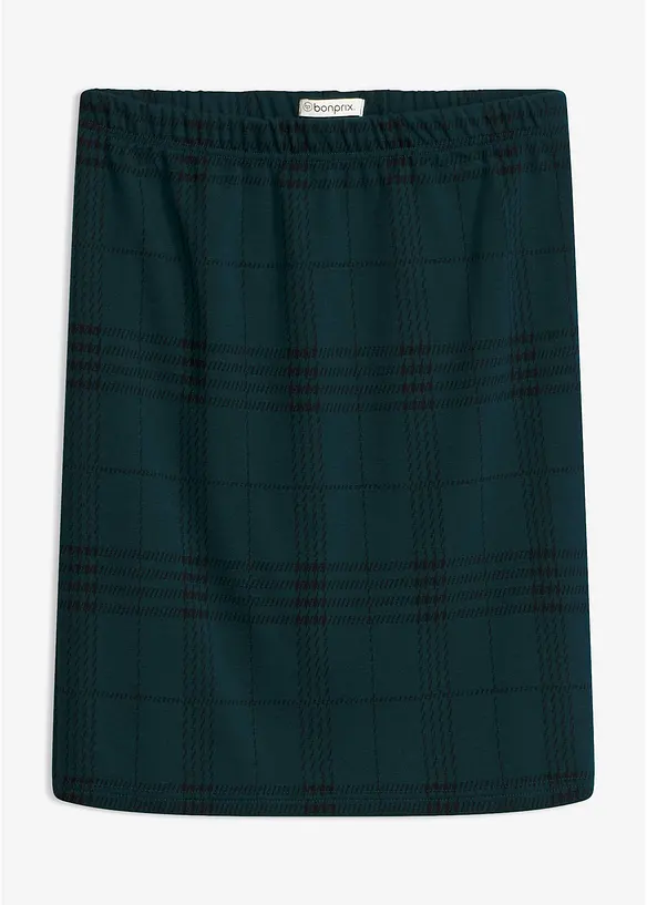 Tartan-Minirock in grün von vorne - bonprix Tartan-Minirock in grün von vorne - bonprix