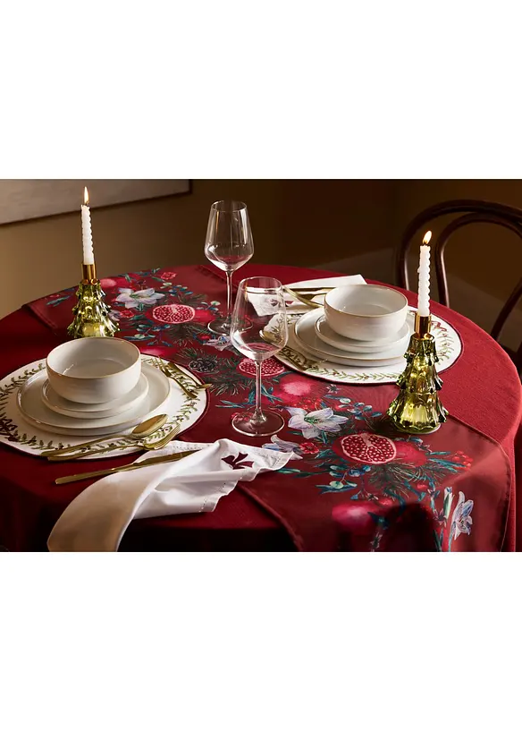 LED-Kerzenhalter Tannenbaum (2-tlg. Set) in grün (Ambiente) - bonprix