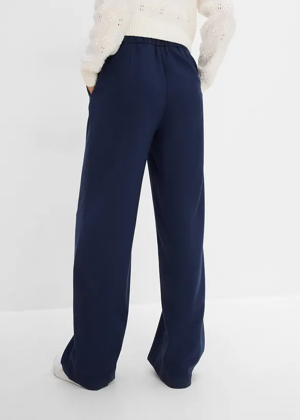 Hose aus Viskose-Mix in blau von hinten - bonprix Hose aus Viskose-Mix in blau von hinten - bonprix