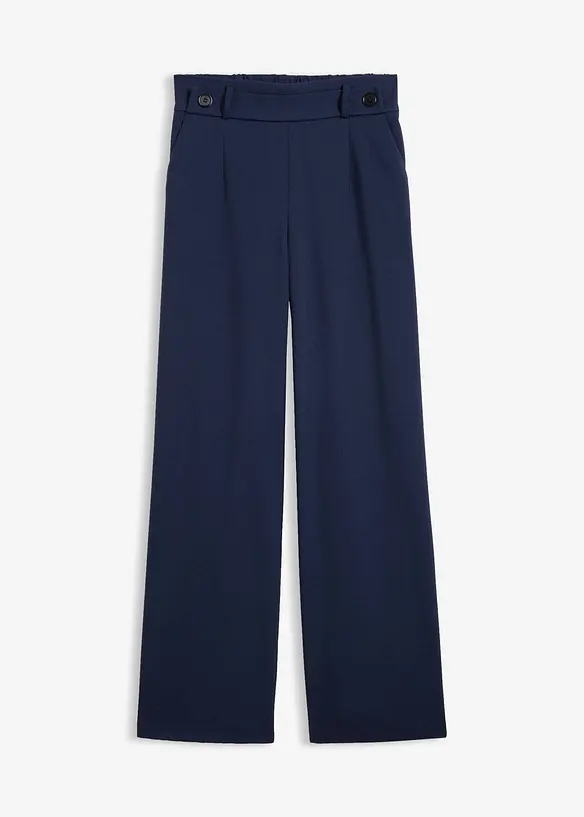Hose aus Viskose-Mix in blau von vorne - bonprix Hose aus Viskose-Mix in blau von vorne - bonprix