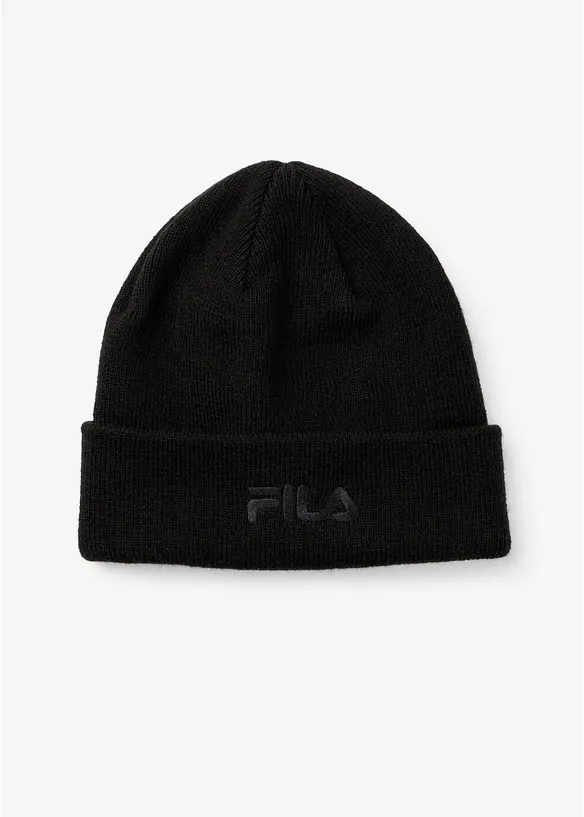 FILA Mütze in schwarz von vorne - FILA
