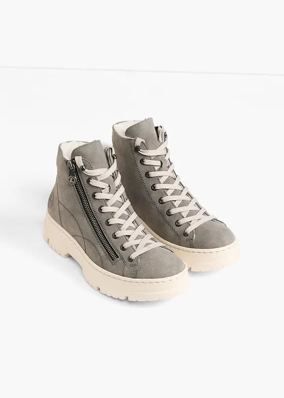 Rieker Schnürboots in grau - Rieker