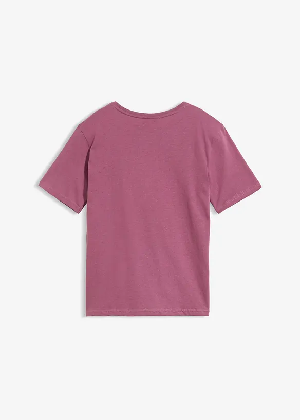 Minion T-Shirt aus reiner Baumwolle in lila von hinten - Minions_KIKA