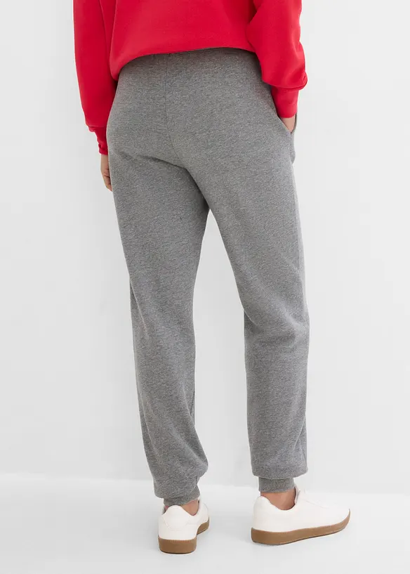 Jogginghose in grau von hinten - bonprix