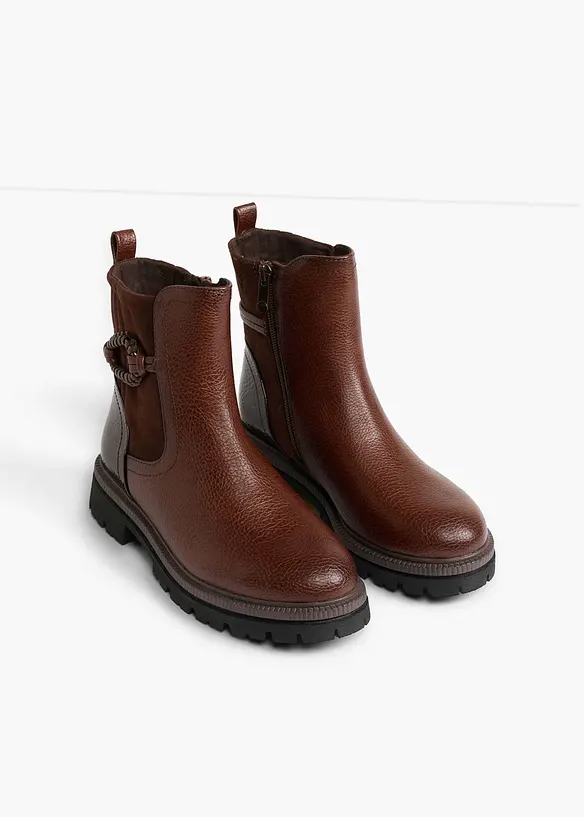 Marco Tozzi Stiefeletten mit flexiblem Schaft in braun - Marco Tozzi