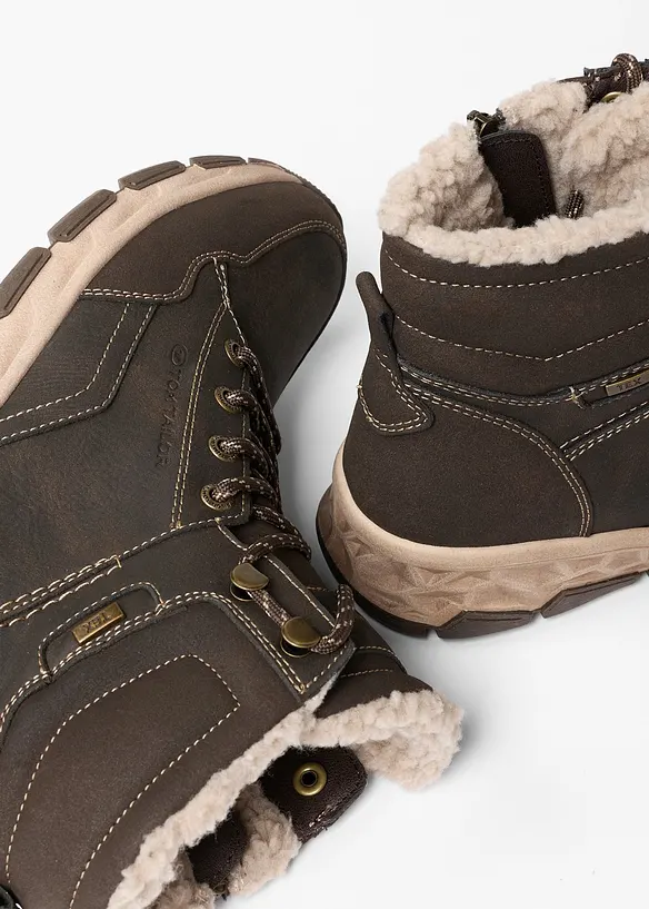 Tom Tailor Schnürboots mit Profilsohle in braun - Tom Tailor