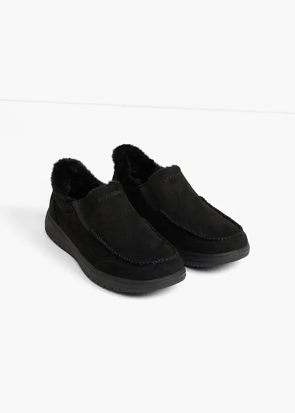 Skechers Komfort-Slip-In-Sneaker mit Memory Foam in schwarz - Skechers