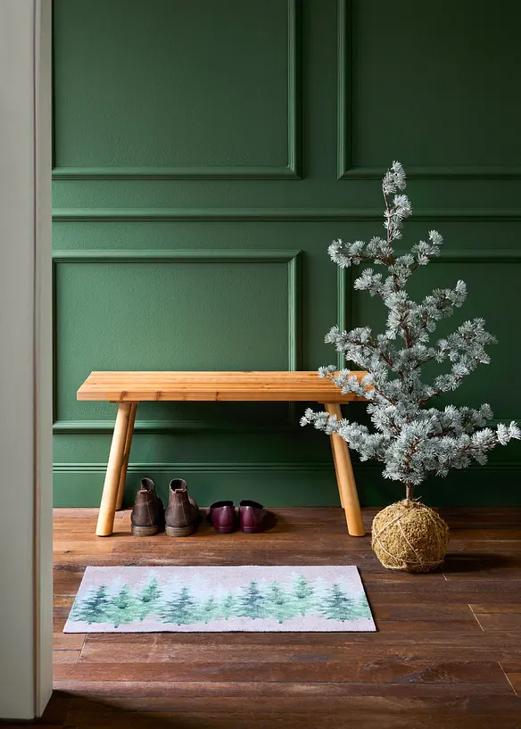 Kunst-Weihnachtsbaum Zeder mit Ballen in grün (Ambiente) - bonprix