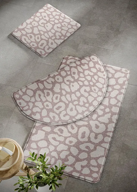 Badematte mit Memory Schaum in rosa - bonprix