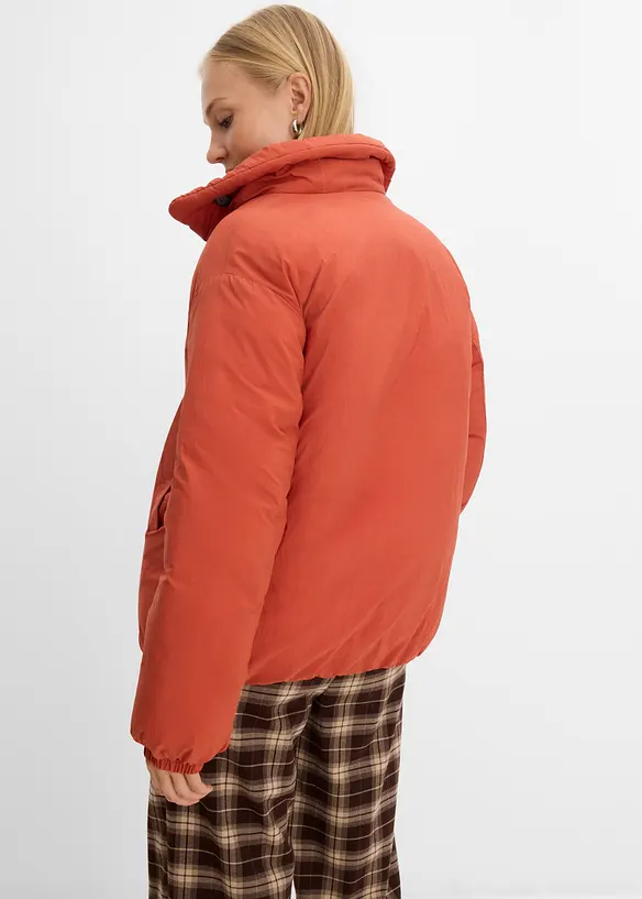 Winterjacke in braun von hinten (im Anschnitt) - bonprix