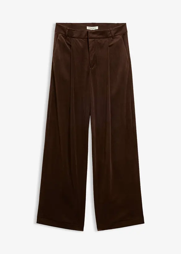 Cordhose in braun von vorne - bonprix