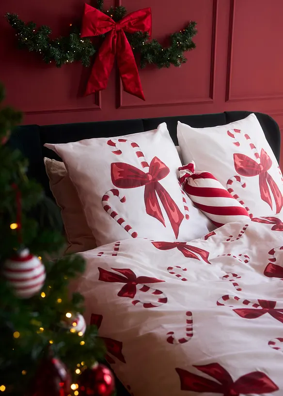 Dekoratives Kissen in Bonbon Form in rot (Ambiente) - bonprix