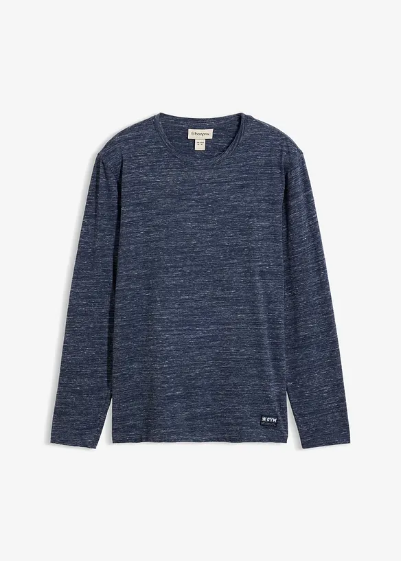 Pullover in blau von vorne - bonprix