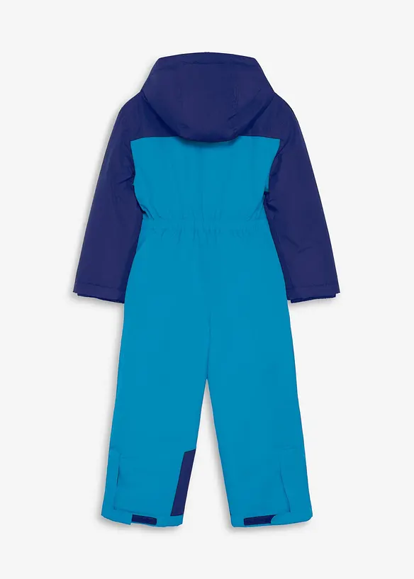 Schneeanzug in blau von hinten - bonprix