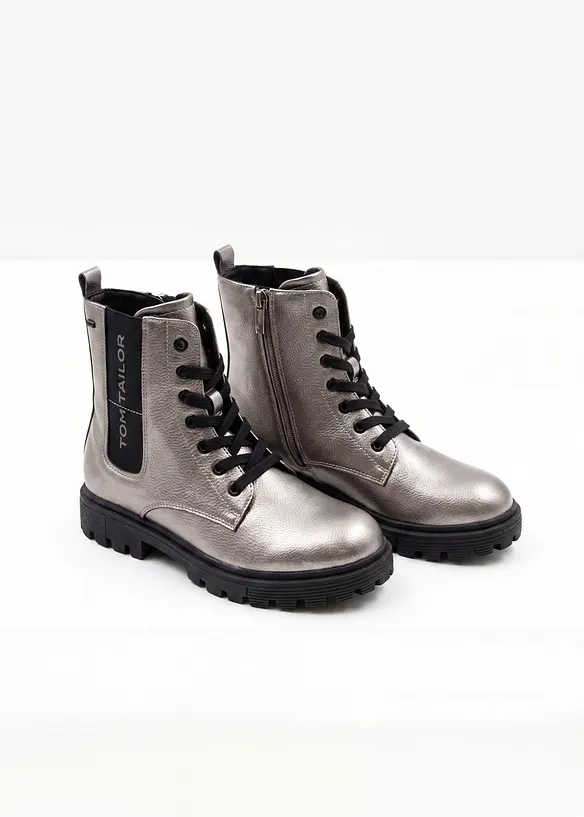 Tom Tailor Stiefel in silber - Tom Tailor
