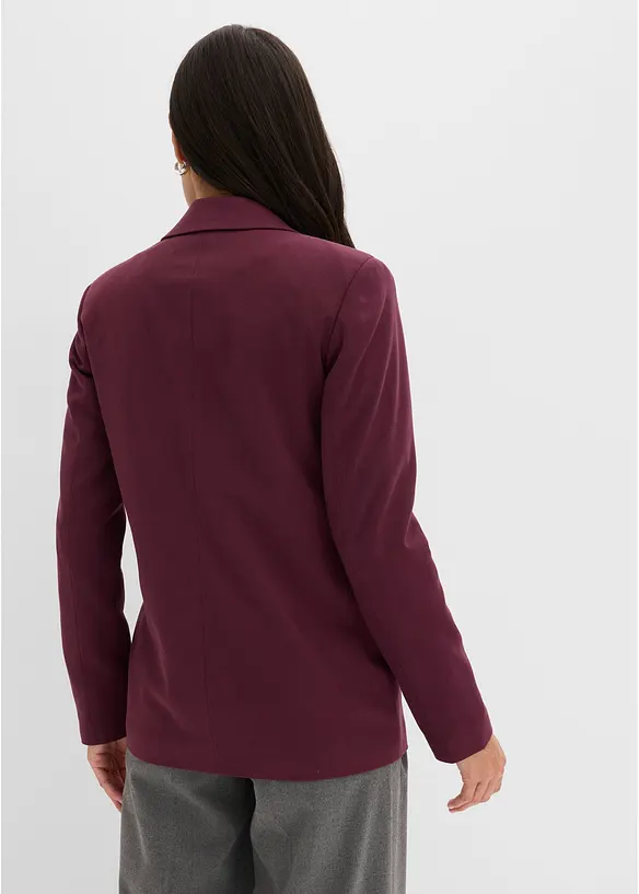 Blazer in rot von hinten (im Anschnitt) - bonprix