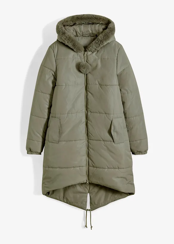 Parka in grün von vorne - bonprix