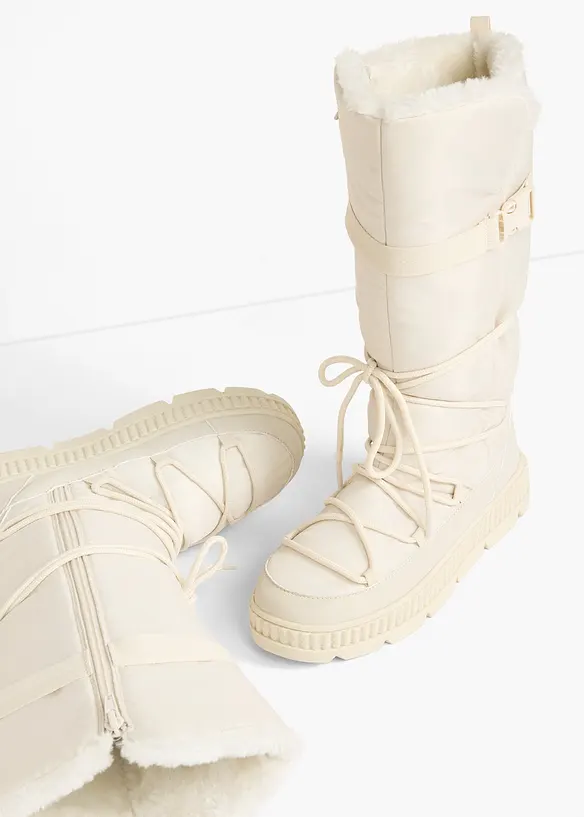 Trekking-Boots in beige - bonprix