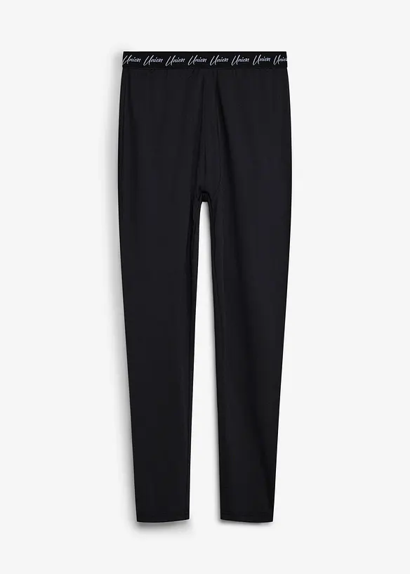 Lange Unterhose feuchtigkeitsregulierend in schwarz - bonprix