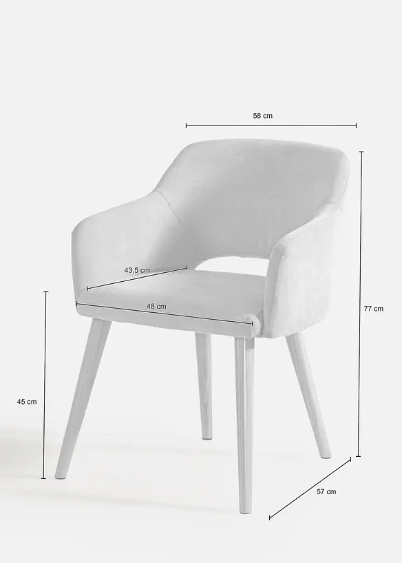 Stuhl in beige - bonprix Stuhl in beige - bonprix