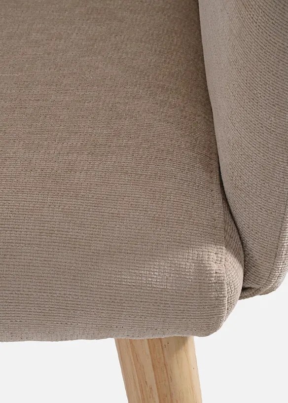 Stuhl in beige Detailaufnahme vom Material - bonprix Stuhl in beige Detailaufnahme vom Material - bonprix