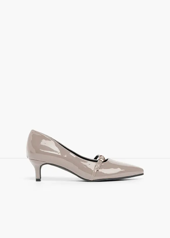 Pumps in grau - bonprix