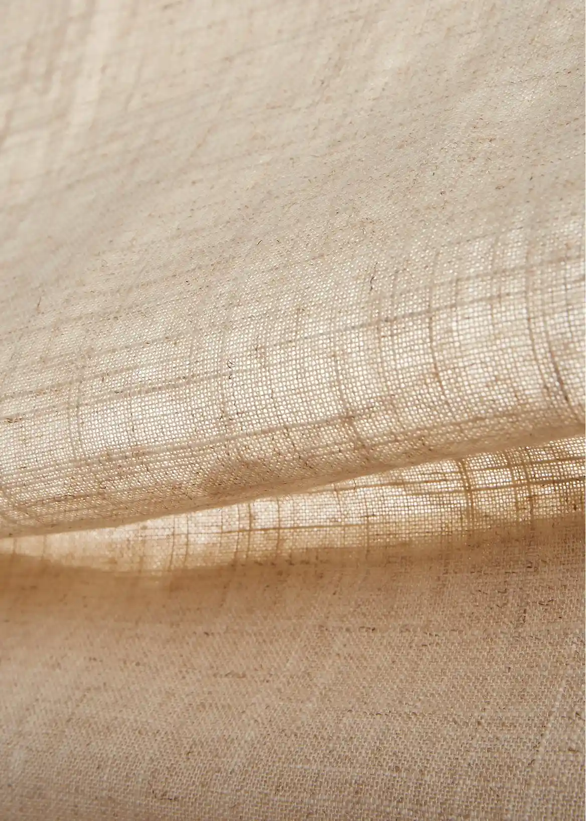 Leinen-Mix und moderne Optik - beige, Tunnelzug
