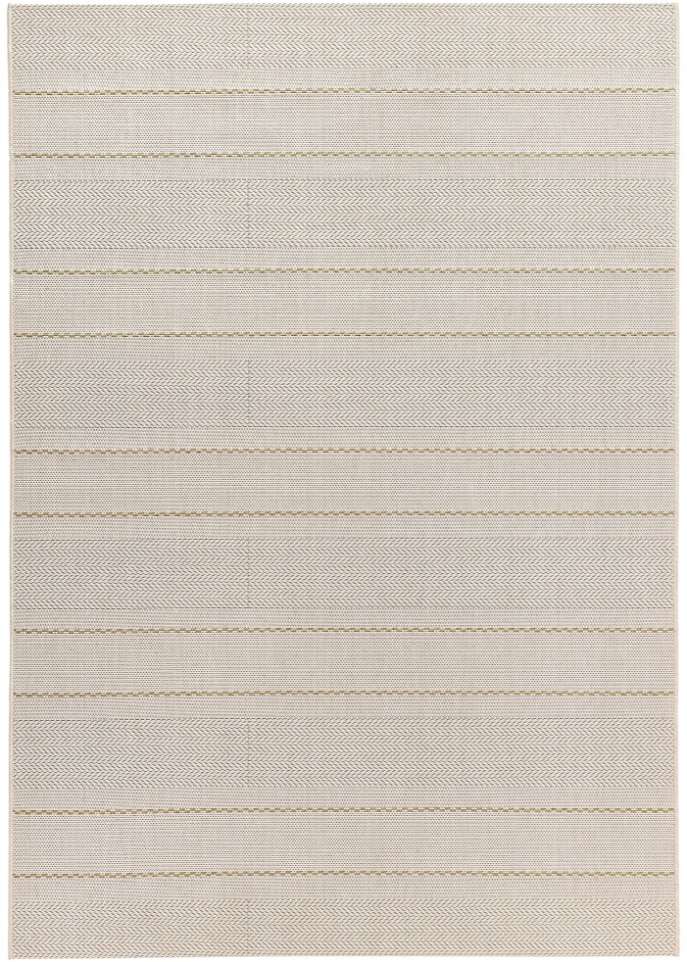 In- und Outdoor Teppich mit dezenten Streifen in beige - bpc living bonprix collection