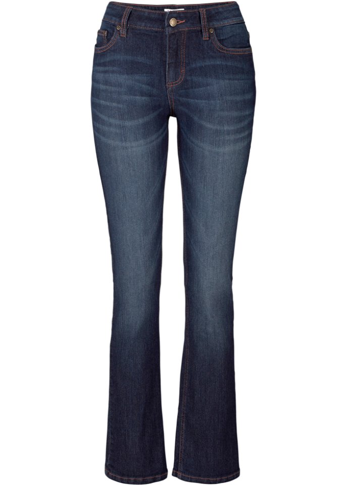 DAMEN Jeans Flared jeans Print Blau 40 Suiteblanco Flared jeans Rabatt 57 % 