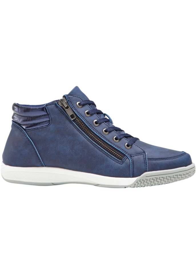 Forfølge form dyd Lässiger High top Sneaker in Lederoptik - blau - Damen | bonprix