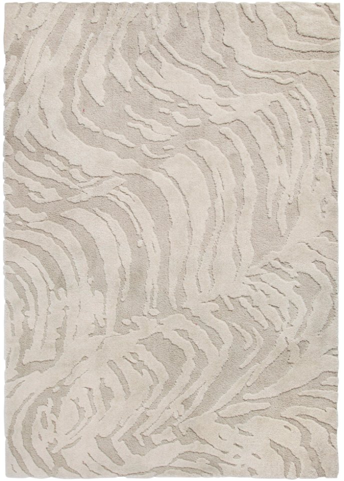 Teppich mit  Wellenmusterung in beige - bpc living bonprix collection