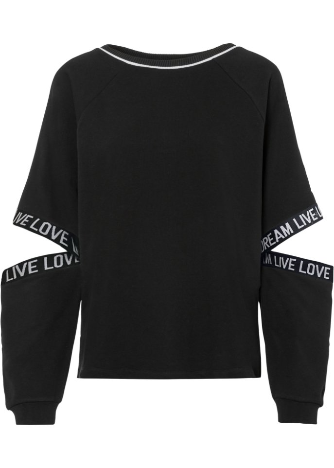 Rabatt 20 % DAMEN Pullovers & Sweatshirts Sweatshirt Oversize Schwarz Sweewë sweatshirt 