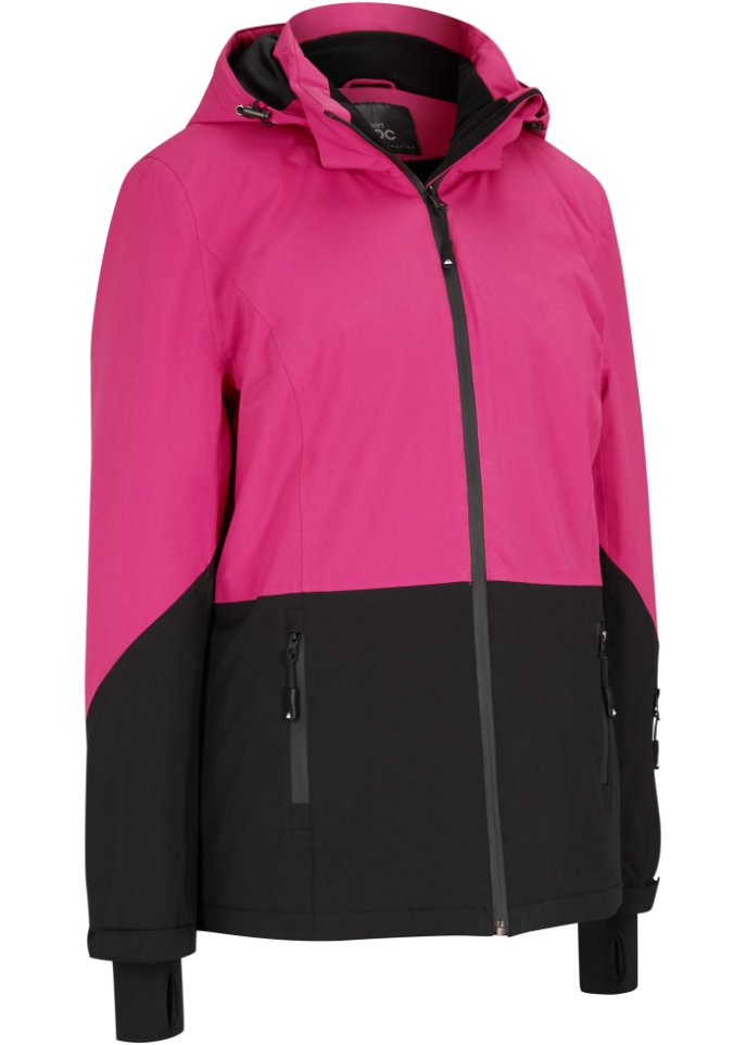 Ski Funktions-Jacke, wasserdicht in pink von vorne - bpc bonprix collection