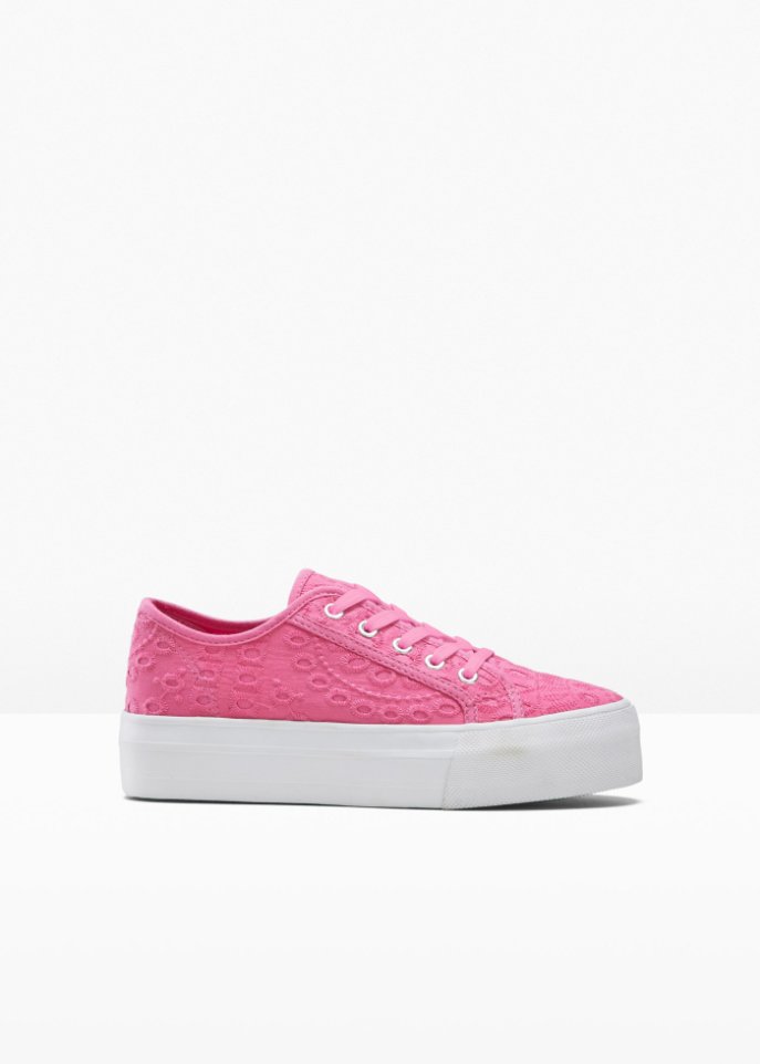 Plateau Sneaker in pink - RAINBOW