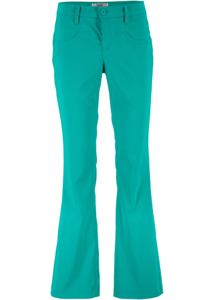 Bengalin-Stretch-Hose Bonprix Damen Kleidung Hosen & Jeans Lange Hosen Stretchhosen Bootcut 
