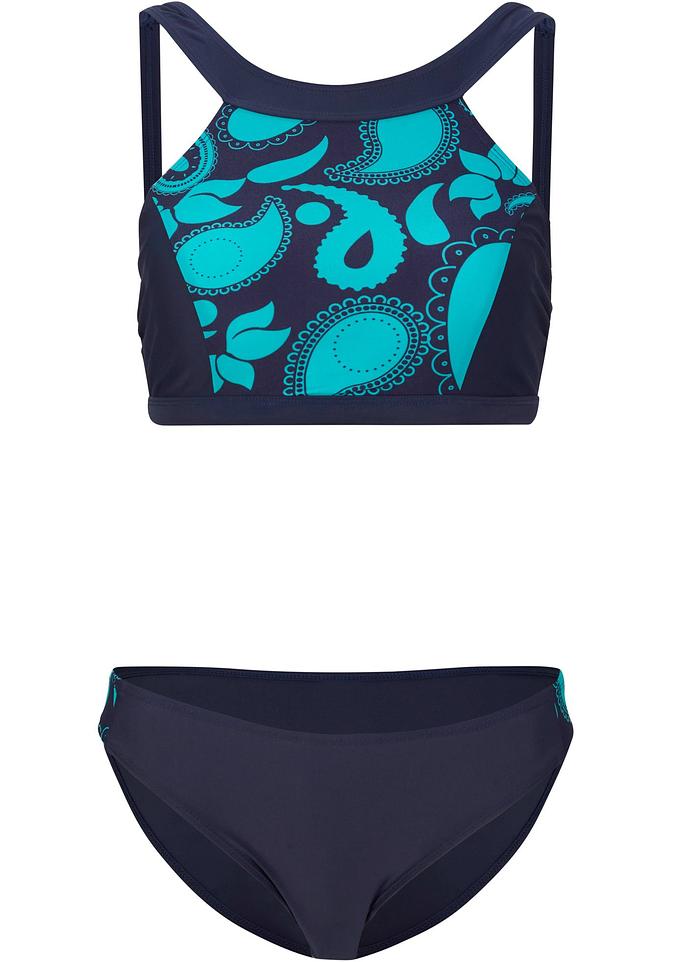 Sportlicher Bustier Bikini aus nachhaltiger Badeware bonprix