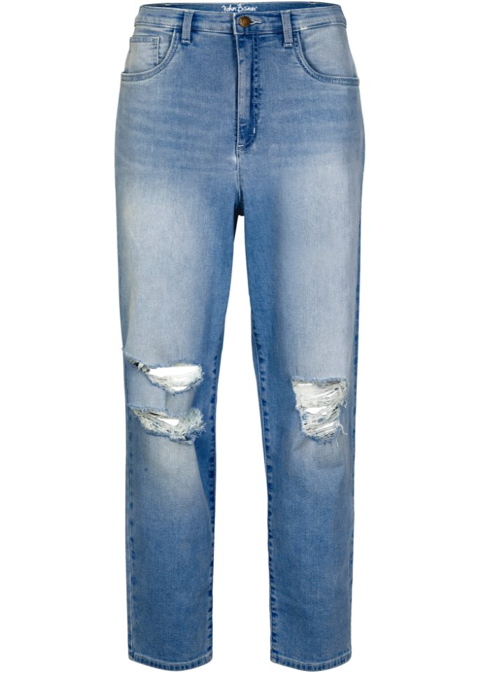 Mom Stretch-Jeans aus Bio-Baumwolle  in blau - John Baner JEANSWEAR