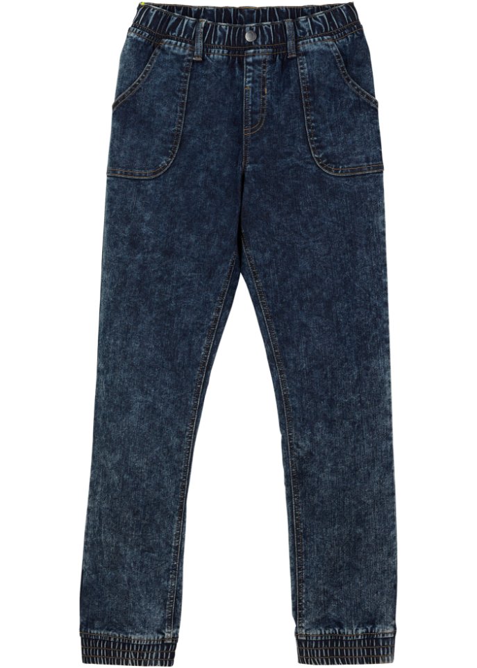 Jungen Jeans, Regular Fit in blau von vorne - John Baner JEANSWEAR