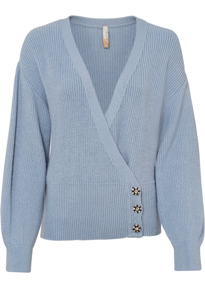 Rabatt 50 % Zara Strickjacke Blau S DAMEN Pullovers & Sweatshirts Gerippt 