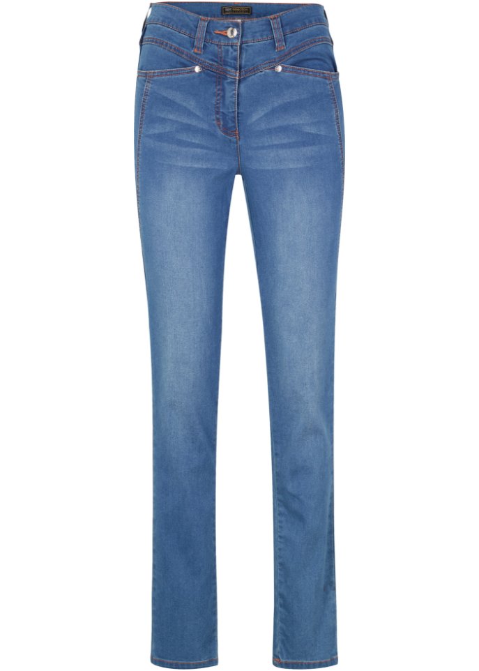 Jeans  in blau von vorne - bpc selection