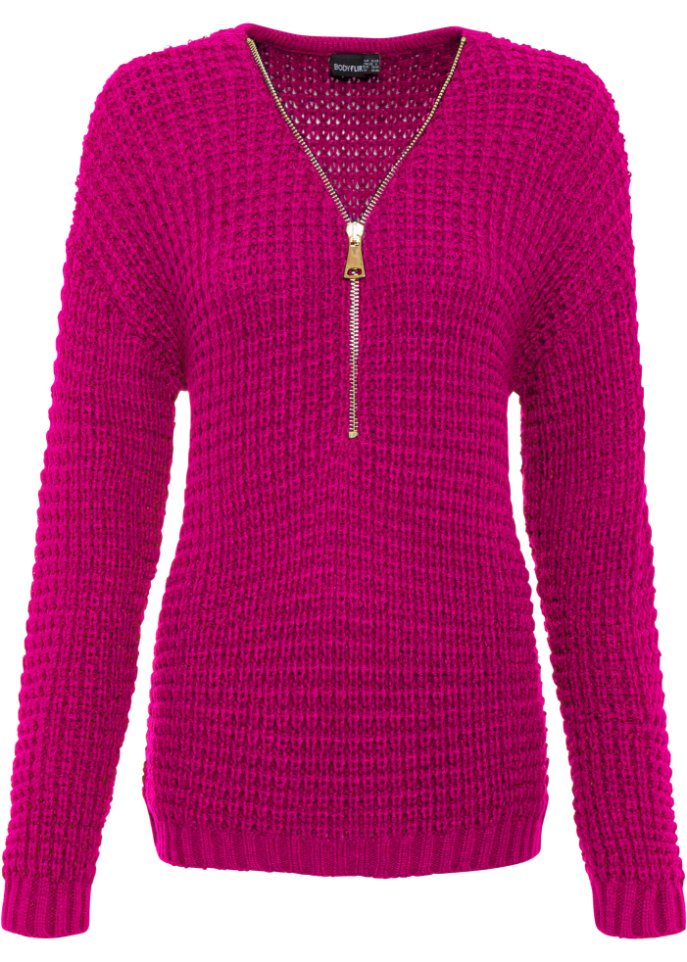 Damen Pullover und Strickwaren Kaos Pullover und Strickwaren Kaos Synthetik Pullover in Pink 