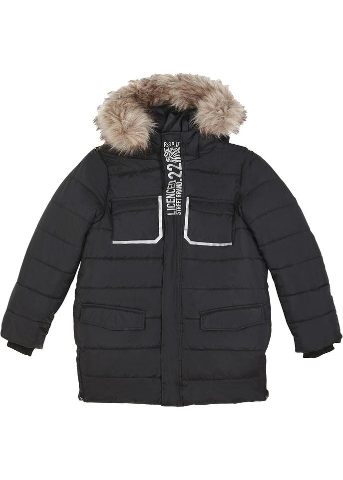 L SERVER Winterjacke Kinder Mit Kapuze - Warmer Parka Für Mädchen & Jungen