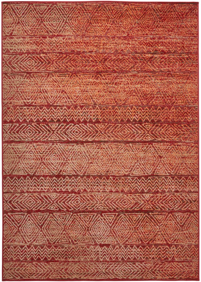 Teppich mit dezenter Struktur in rot - bpc living bonprix collection