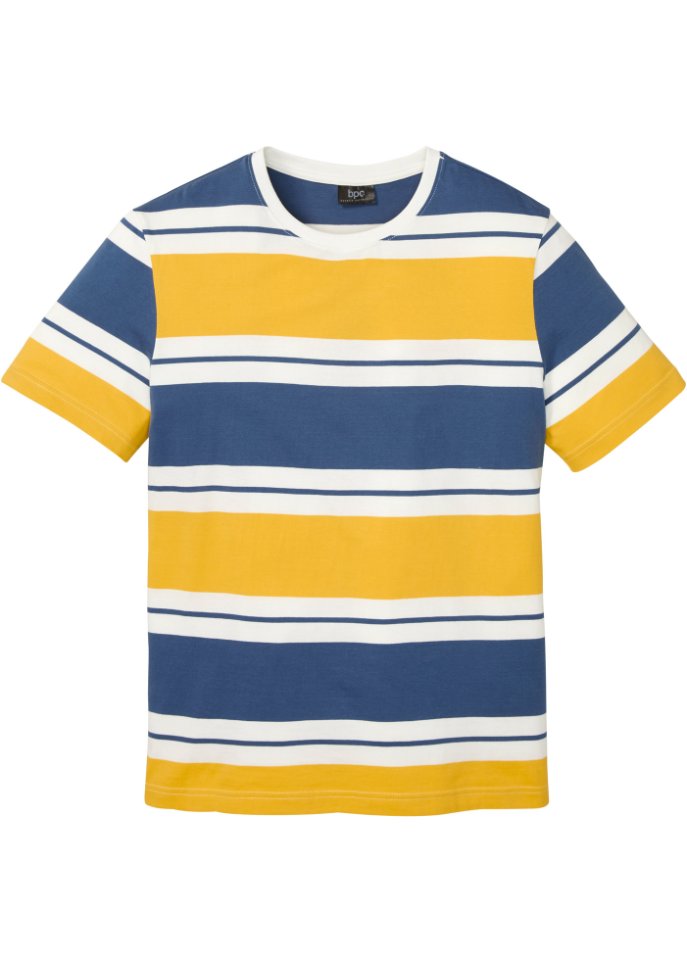 T-Shirt in gelb von vorne - bpc bonprix collection
