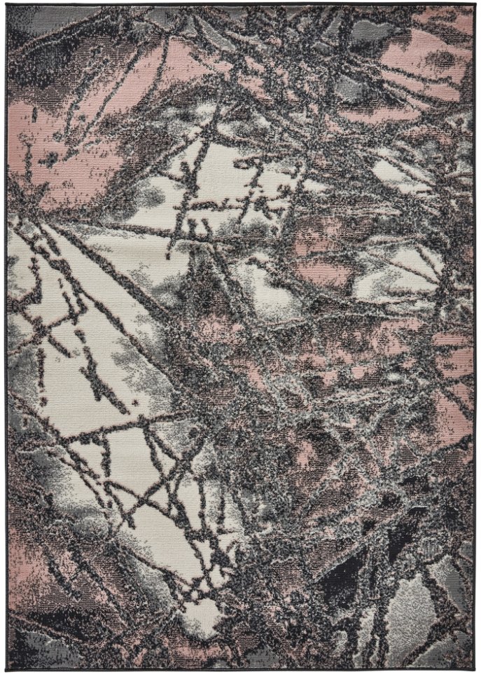Teppich mit moderner Musterung in grau - bpc living bonprix collection
