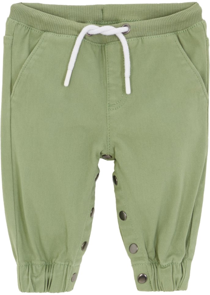 Baby Jeans  in grün von vorne - bpc bonprix collection