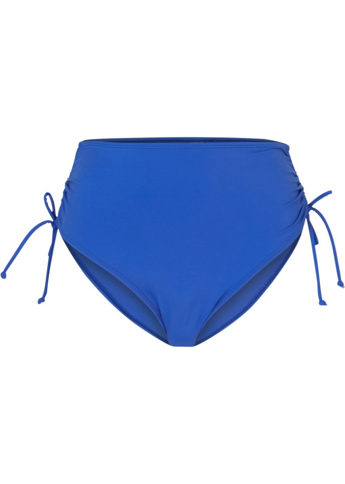 Bikinihose aus recyceltem Polyamid in blau von vorne - bpc selection