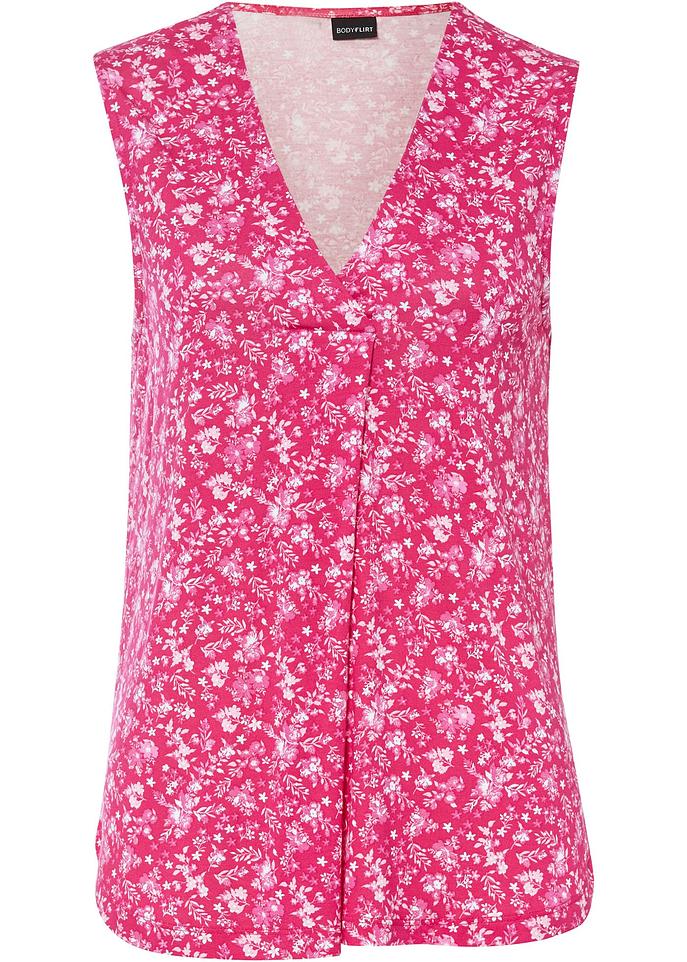Top in pink von vorne - BODYFLIRT